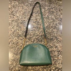 Kate Spade Morgan Double-zip Dome Crossbody Emerald Green New w/o tags. Pristine